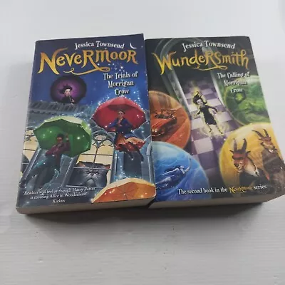 2 X Jessica Townsend Paperback Book Nevermoor 1 Series & Wundersmith 2 Fantasy • $18