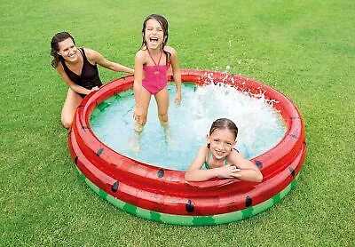 66 Inch Round Inflatable Outdoor Kids Swimming And Wading For Ages 2 And Up • $39.99