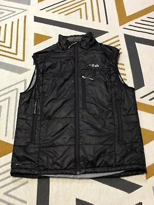 RAB Generator Vest Mens Medium Gilet Jacket Pertex Primaloft Insulated SIZE M • £62