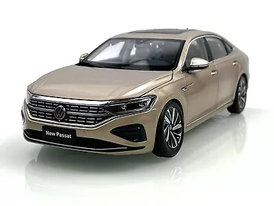 $85.99 • Buy 1:18 Volkswagen New Passat Gold 2022 Die-Cast Metal Model 