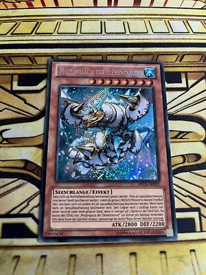 Yugioh Moulinglacia Der Elementarlord ABYR-DE035 Secret Rare • $8.55