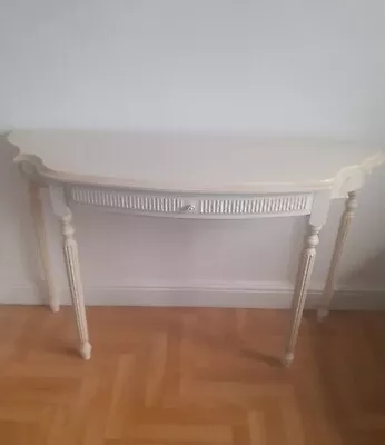  Laura Ashley Provencale French Ivory Console Table. • £70