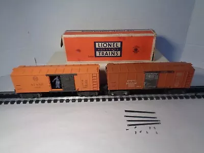 Lionel Postwar 3464 N.y.c. And 3464 A.t&s.f. Operating Box Cars.repair. • $39