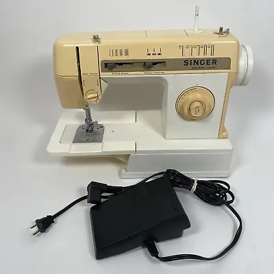 SINGER Merritt 2502 C Electronic Control SEWING MACHINE With Pedal TESTED WORKS • $69.99