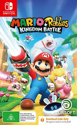 Ubisoft Mario + Rabbids Kingdom Battle Nintendo Switch GAME BRAND NEW FREE POST • $49.99