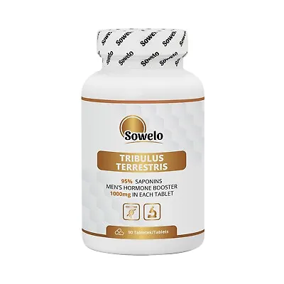 SOWELO TRIBULUS TERRESTRIS 95% EXTRACT 1000mg TABLETS MEN`S PERFORMANCE • $64.59