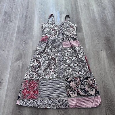 $25.99 • Buy Rachel Zoe Womens 100% Linen Paisley Print Dress Size 8