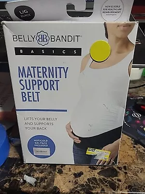 Belly Bandit Women's Maternity Support Belt Semi Opaque Black Size L/G • $9.99