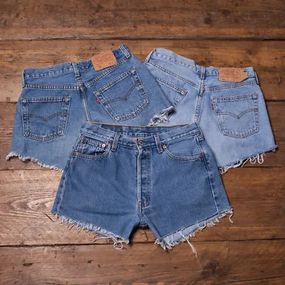 Vintage Levis Denim Shorts 501 Grade A  Jorts High Waisted Jean  29 30 32 34 36 • $45.45