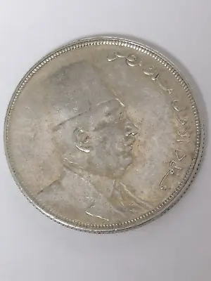 1923 Egypt 20 Piastres Faud Silver Coin Unc Details • $299.99
