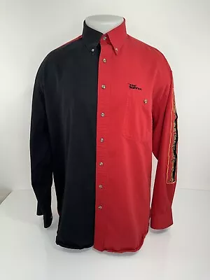 MO BETTA - Embroidered Sleeve Vintage Western XL Shirt • $64.11