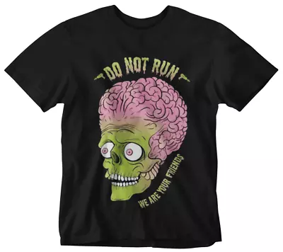 £9.99 • Buy Mars Attacks T-Shirt Movie 90s Aliens Head Ack Ack Tee Retro Future Space Class