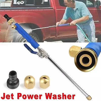 Jet Power Washer Wand Extendable Garden Sprayer Attachment W/ Water Hose Nozzle • $24.99