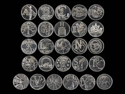 2019 Uncirculated Royal Mint Alphabet A To Z New 10p Ten Pence Choose Your Coin • £14.99