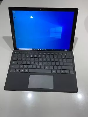 Microsoft Surface Pro 4 1724 Tablet Laptop I5 6300U 8GB 256GB 2K 12.3  Touch W10 • $350