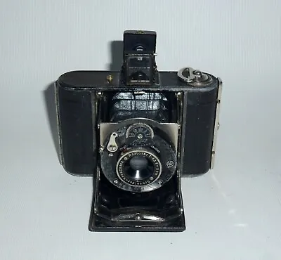 Nagel Kodak Vollenda Vintage Folding Film Camera+Radionar 5cm F4.5 Lens Working • $249