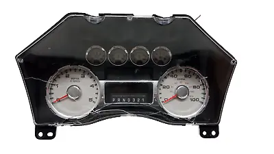 2008-2010 Ford F250 F350 Gauge Cluster Super Duty 6.4 Lariat Diesel CRACKED LENS • $169.99