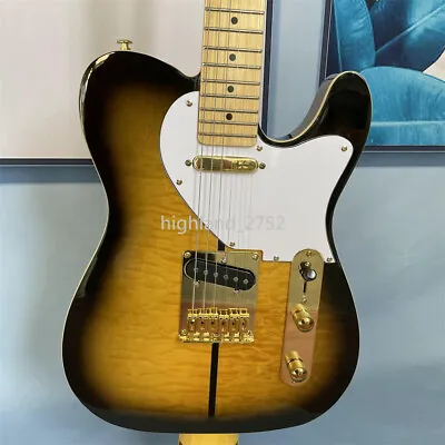 Tuff Dog Tele TL Merle Haggard Electric Guitar Maple Fretboard 2 Tone Sunburst • $250.52