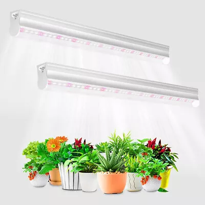 T5 Grow Lights 51LED-Red White Full Spectrum High PPFD Plant Light Strips Indoor • $45.99