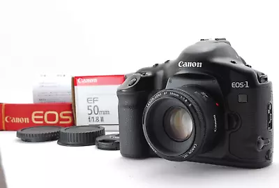 [Opt TOP MINT / 50mm F1.8 II Lens ] Canon EOS 1V 35mm SLR Film Camera Body JAPAN • $829.99