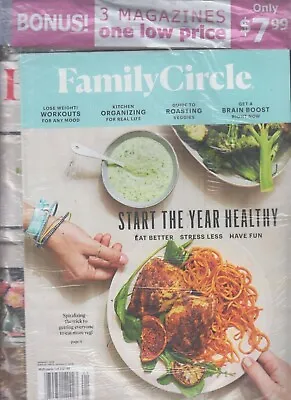 Family Circle Martha Stewart Living & Life In Color January 2019 • $7.99