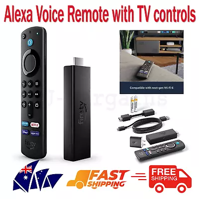$118.99 • Buy All-new Fire TV Stick 4K Max | Wi-Fi 6 Compatible | Alexa Voice Remote AU