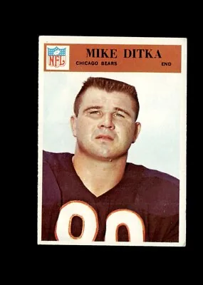 1966 Philadelphia #32 Mike Ditka Chicago Bears EX • $17.99
