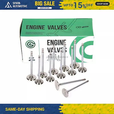 Intake Exhaust Valves Fit 89-97 Nissan 240SX Axxess D21 Pickup 2.4L SOHC KA24E • $89.99