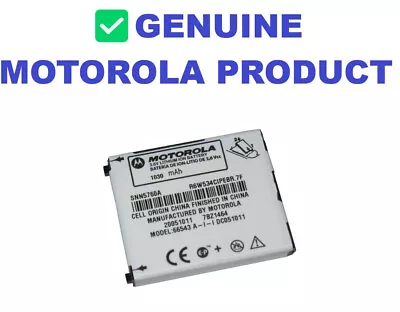 OEM Motorola SNN5760A 1030 MAh Replacement Battery For E815/E816/V710 • $17.90