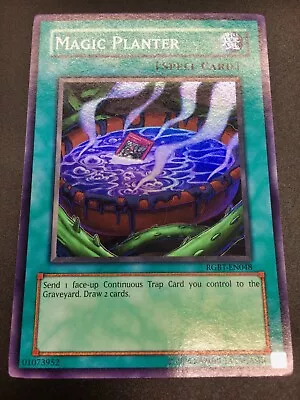 Yugioh Unlimited Edition Magic Planter Super Rare Holo RGBT-EN048 NM/M • $3