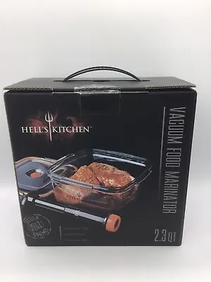 $34.99 • Buy Hells Kitchen Vacuum Food Marinator (2.3 QT)