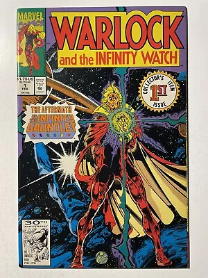 Warlock And The Infinity Watch #1 (Marvel Comics February 1992) • $3