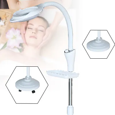 16X LED Floor Stand Facial Magnifying Salon Beauty Light Magnifier Lamp Adjust • $33.25