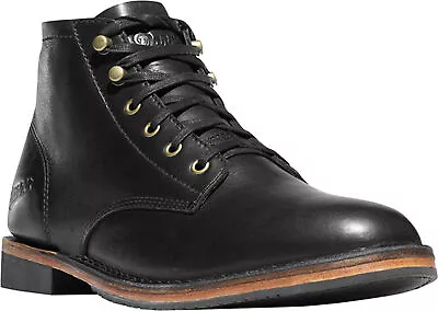Danner Jack II Mens Black Leather Vintage Casual Boots • $205.99
