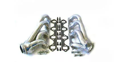 FORD MUSTANG 5.0 NEW CERAMIC HEADERS 1989 1990 Rear Dump 302 Exhaust Manifold • $162