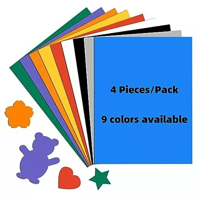 4 Pieces/PackRed Magnetic SheetsColor Vinyl Sheet Magnets8.5X11 Colored Cr... • $20.76