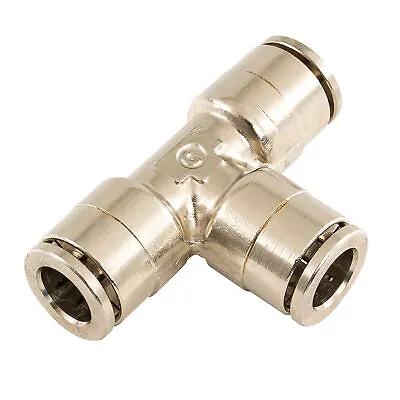 Lifeline Push In Tube Fitting 6mm Equal T Piece For Fire Extinguisher Race/Rally • £14.55
