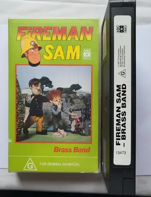 Vintage Fireman Sam Brass Band VHS Rare ABC Video  1993 • $29.95