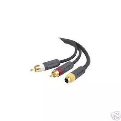 Pure Av S-video And Audio Cables Kit Belkin New • $19.95