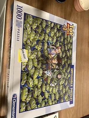 1000 Piece Toy Story 4 Impossipuzzle Jigsaw Brand New • £2.25