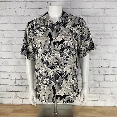 Tommy Bahama Shirt Men's Small Silk Blend Button Up Camp Hawaiian IslandZone NWT • $49.99