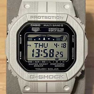 Casio G-Shock GWX-5600WA-7 Tide Moon Solar Atomic Digital Surfboard Watch 5600 • $159.99