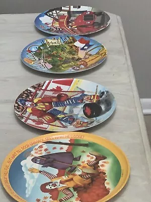 VintageMcDonald Plastic Collectors Plates Four Different1977/2000 • $15