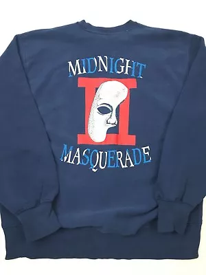 Vtg. Lee Alpha Chi Omega Adult XL Midnight Masquerade 1991 Sweatshirt (A5) • $36