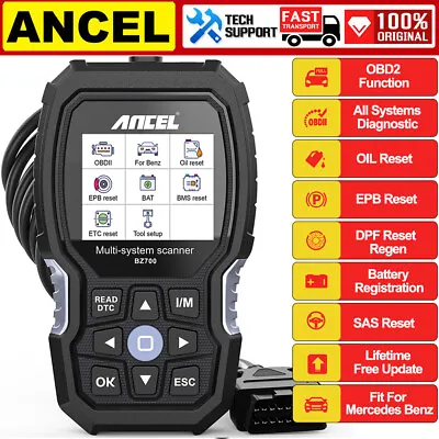 ANCEL BZ700 OBD2 Scanner Code Reader All System Diagnostic For Mercedes Benz • $89