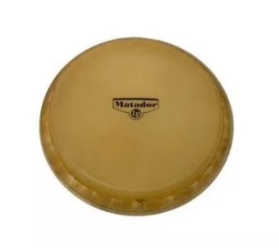 LP Matador Rawhide Bongo Head 7.25 . Cuero Pequeño Para Bongo Matador -M263A • $73.99