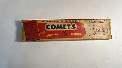 VTG Comet's Amazing Flying Model Plane P5 LightningE16 Fokke Wood Kit • $49.99