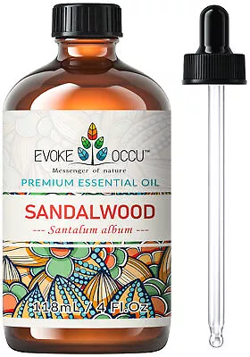 118ml/4oz Sandalwood Essential Oil 100% Pure Natural Diffuser Aromatherapy Skin • $14.99