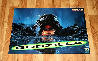 £41.98 • Buy Godzilla / Emma Peel Very Rare Old Poster 55x80cm