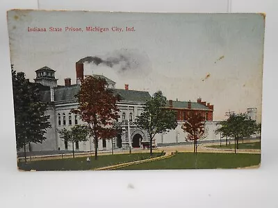 Indiana State Prison Michigan City In Indiana VTG Vintage Postcard • $6.99